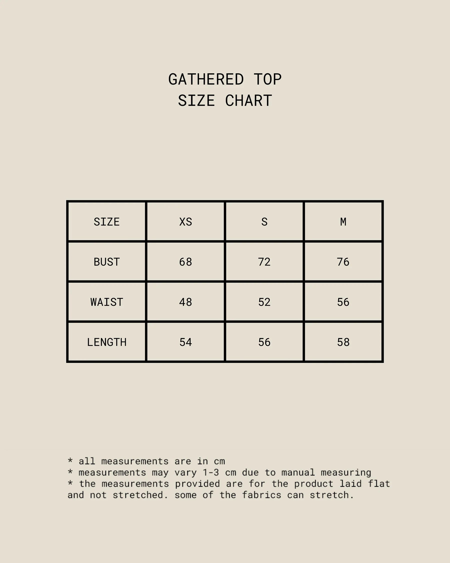 Gathered Top (Black)