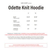 Odette Knit Hoodie (Grey)