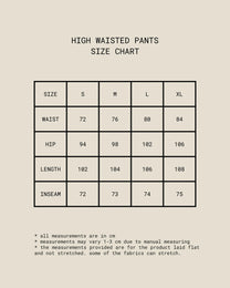 High Waisted Pants