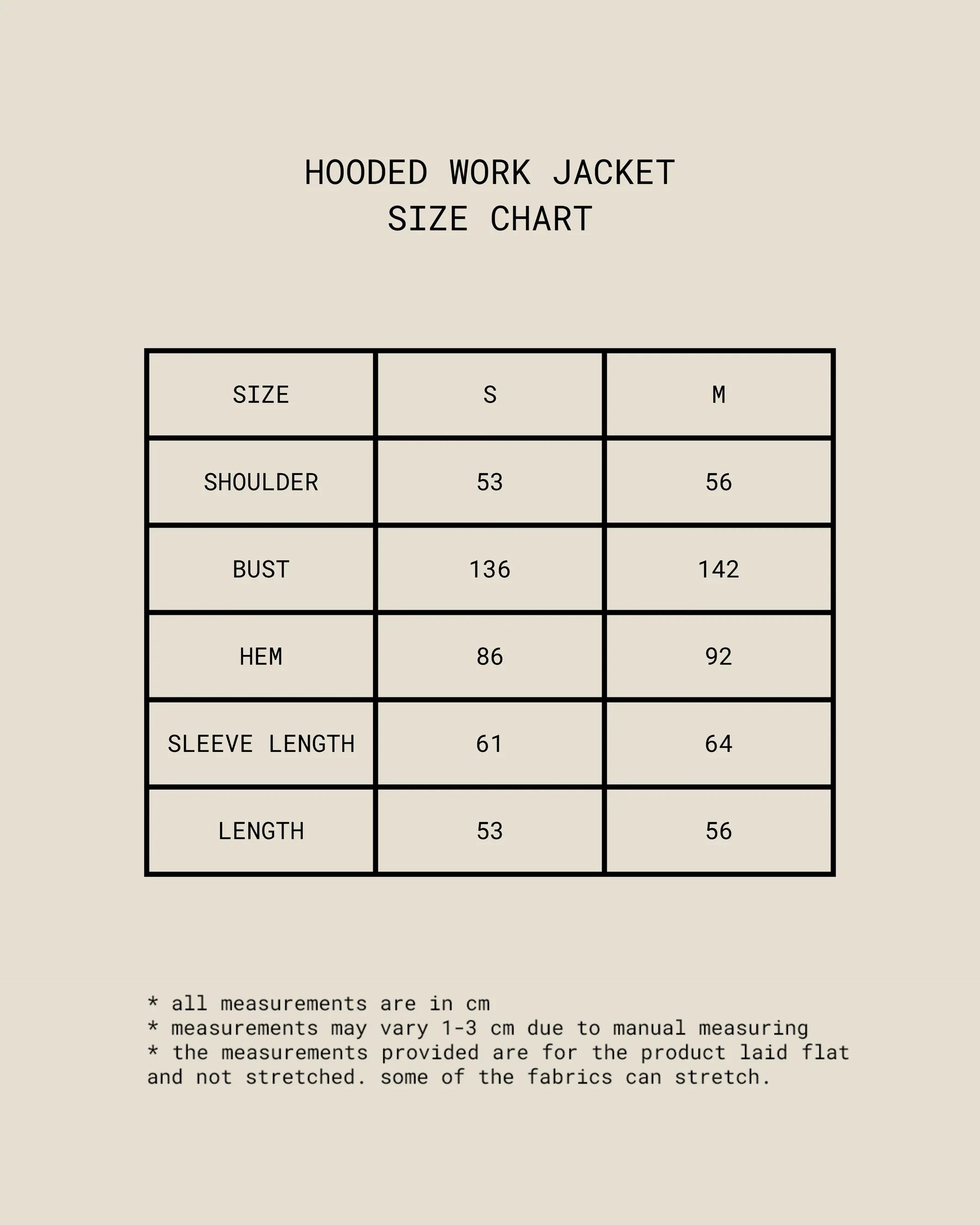 Hooded Work Jacket (Olive)