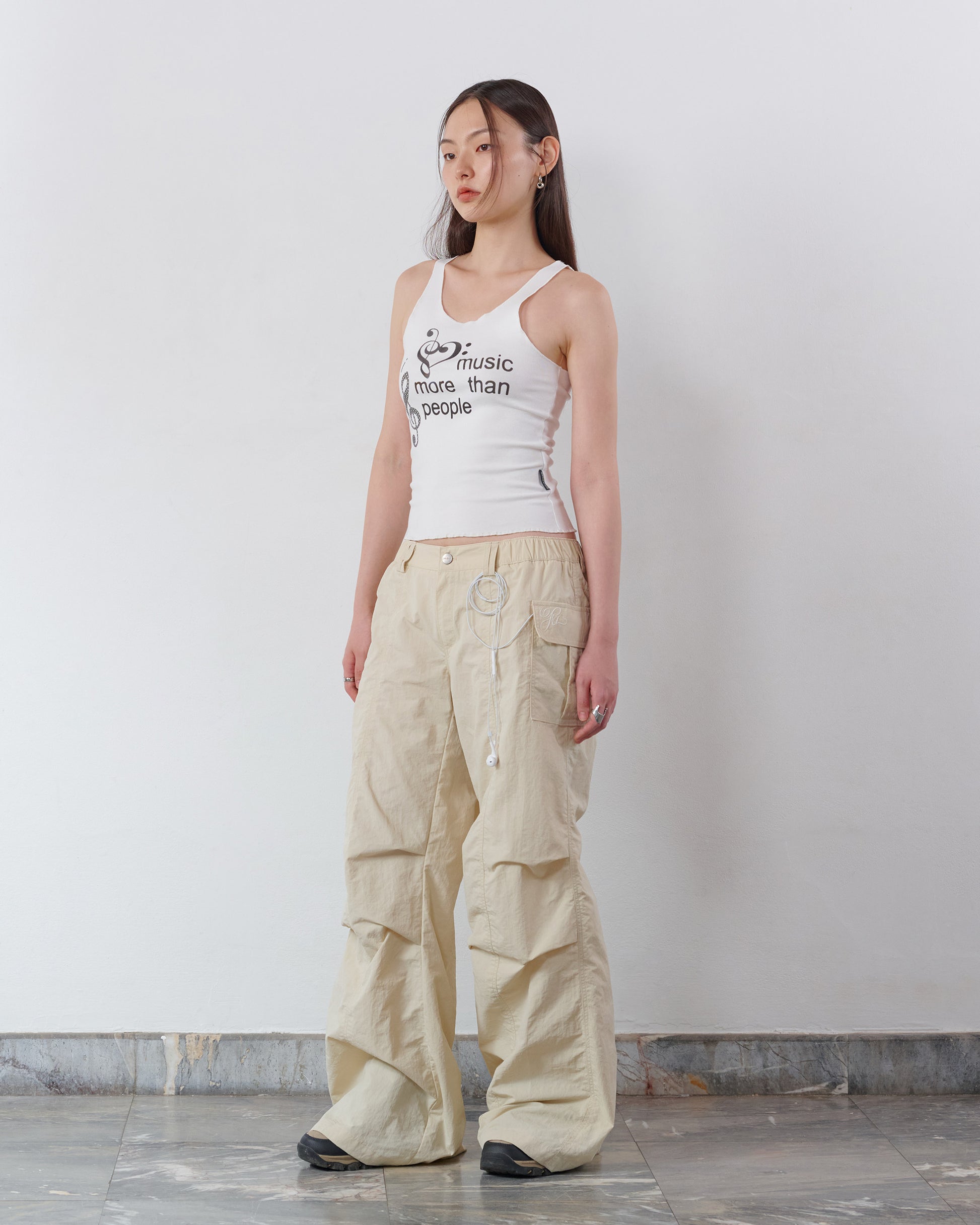 MUSIC TANK WHITE