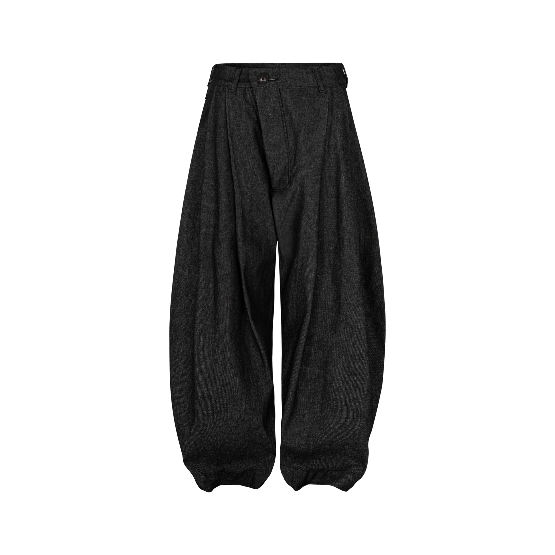 Side Pleat Raw Denim Pants (2nd Restock)