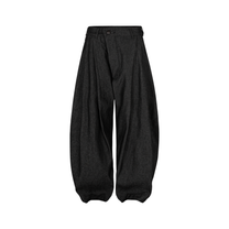 Side Pleat Raw Denim Pants (2nd Restock)