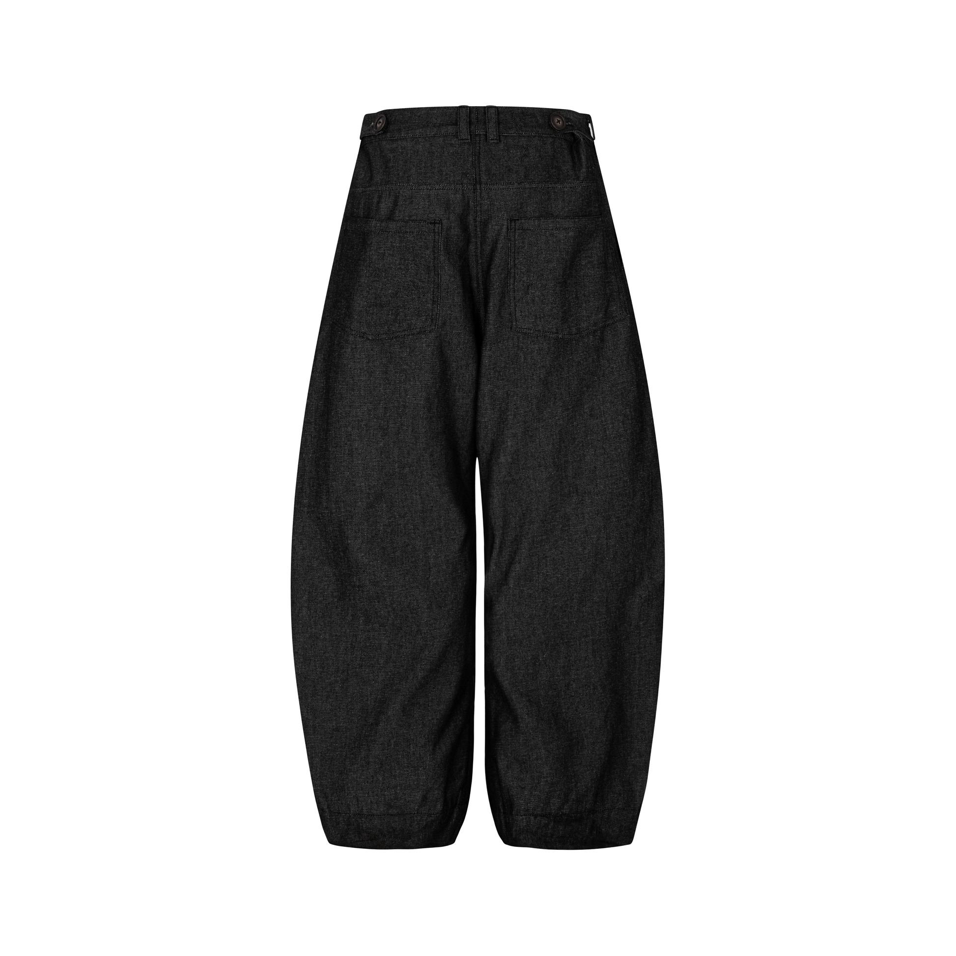 Side Pleat Raw Denim Pants (2nd Restock)