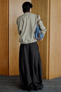 PLEATED BOMBER