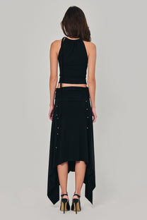 REVERENT MAXI SKIRT BLACK