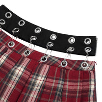 Vintage Scott Pin Skirt (Red)