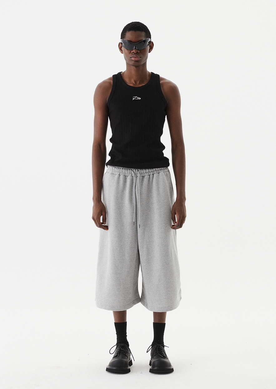 Crucial Exhaust Bermuda Sweatpants (Grey)