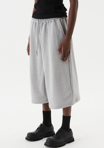 Crucial Exhaust Bermuda Sweatpants (Grey)