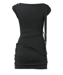 Roll-Up Dress (Black)