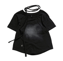 Vanish Tie Scarf T-Shirt (Black)