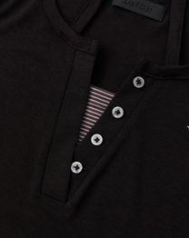 Layered Henley Black (FEMALE)
