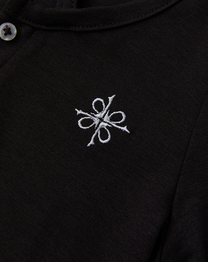 Layered Henley Black (FEMALE)