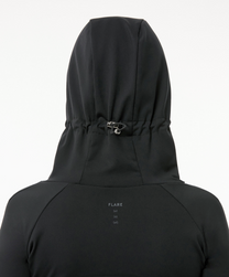 Division Cut-Out Hooded Zip-Up