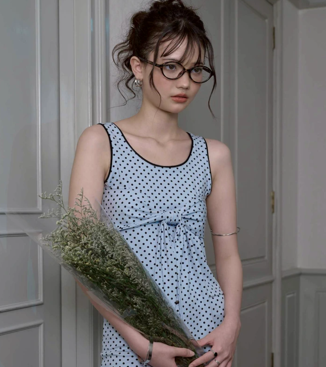 Polly Tank Blue