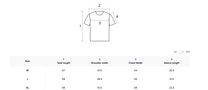 Ribbed Henley Half Sleeve (Charcoal)
