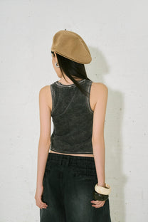 Double Hem Washed Shirt