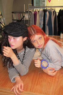 Ruffled Hunting Cap