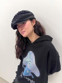 Ruffled Hunting Cap