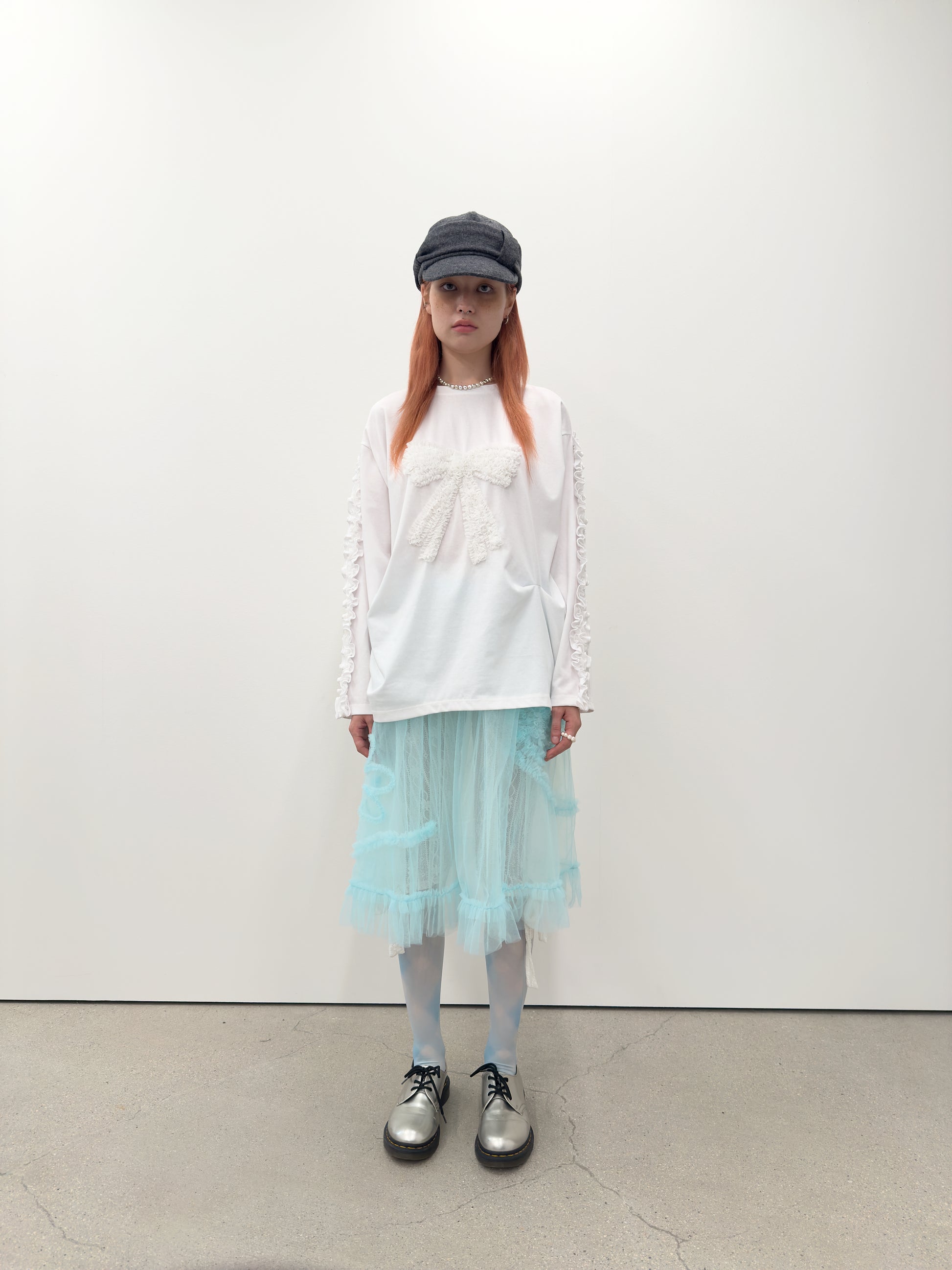 Ruffled Ruched Top