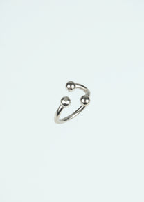 Frog Silver Toe Ring