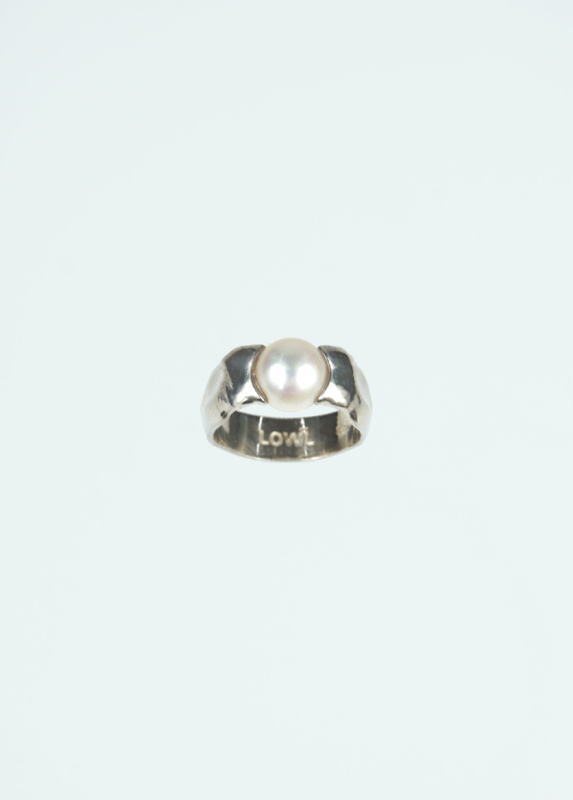 Dew Pearl Silver Ring