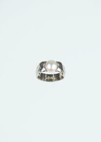 Dew Pearl Silver Ring