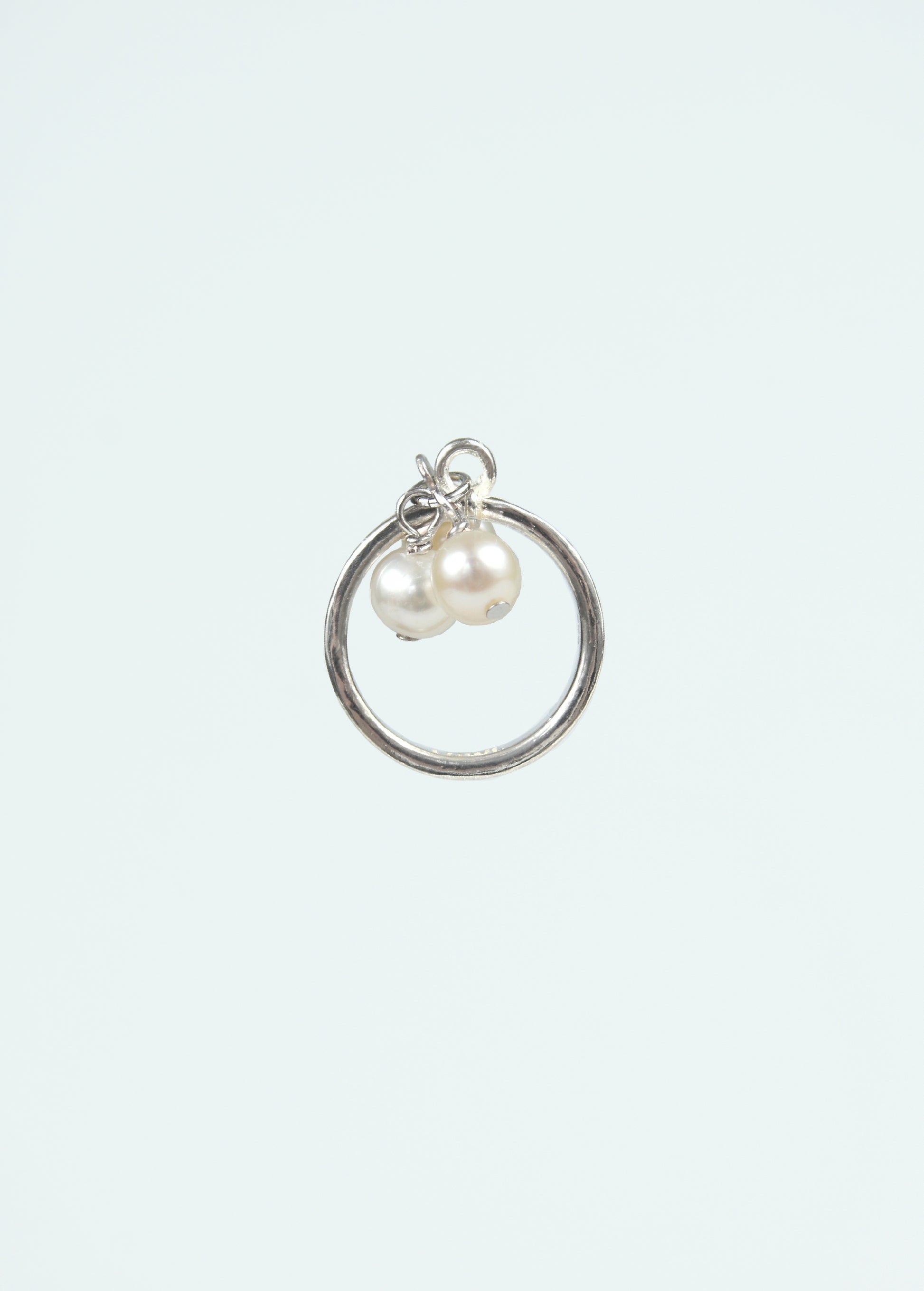 Tree Pearls Silver Ring