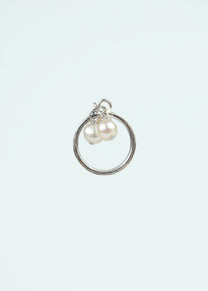 Tree Pearls Silver Ring