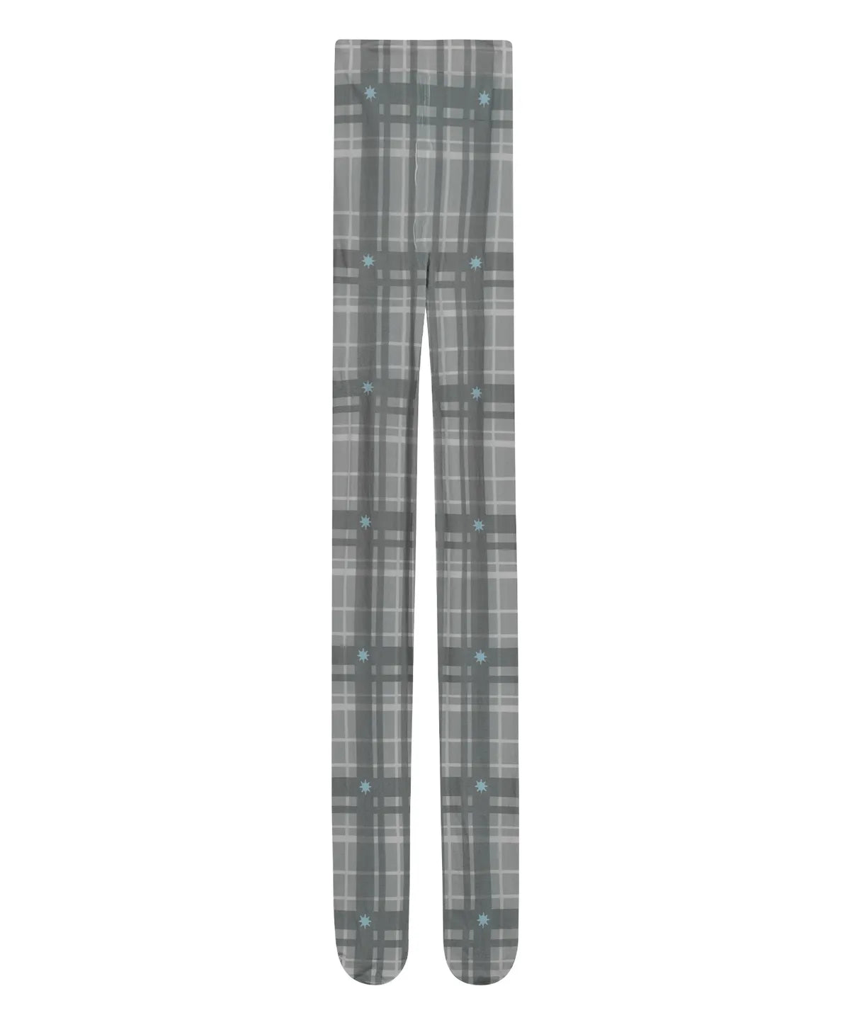 Frost Plaid Tights [Gray]