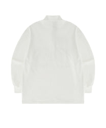 Aesthetic Collar Rugby Shirts (White)