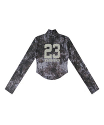 Real Tree Highneck Mesh Top