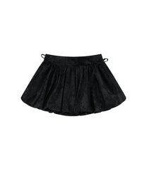 Fairy Ribbon Bubble Skirt (Black)