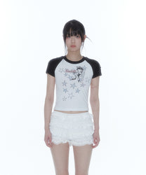 Angelic Pocket Raglan T-Shirt