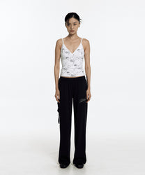Cozy Camisole Top (Stripe)