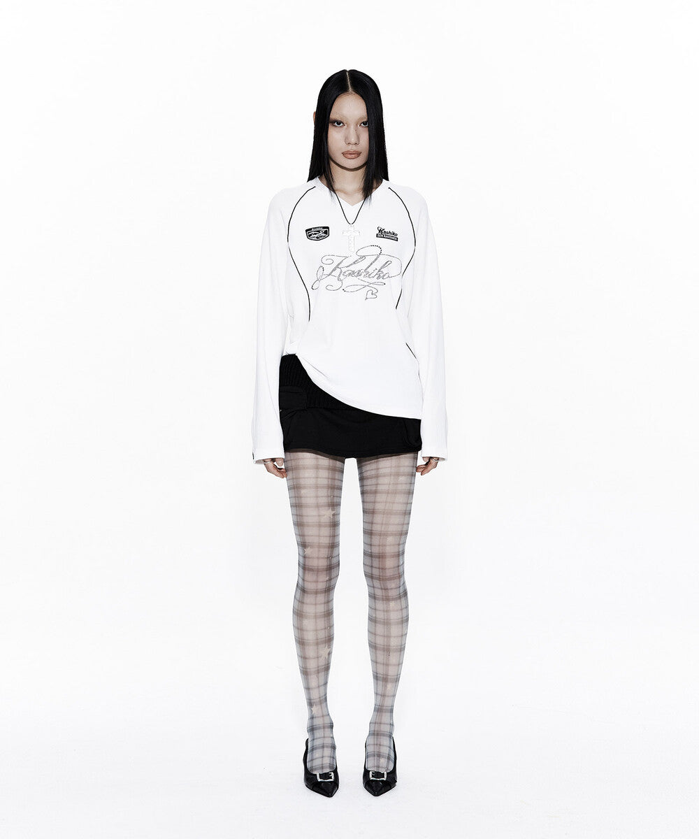 Waffle Rugby Tee Ivory