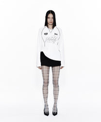 Waffle Rugby Tee Ivory