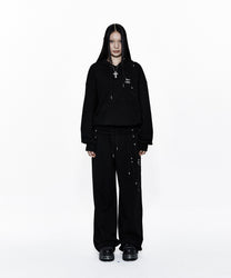 Zenu Belt Sweat Pants (Black)