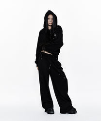 Zenu Belt Sweat Pants (Black)