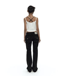 Nessa Lace Top White