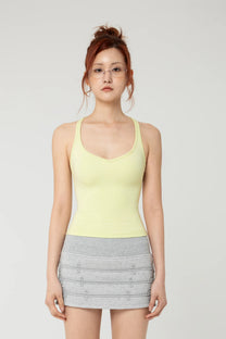 RACER TANK LIME