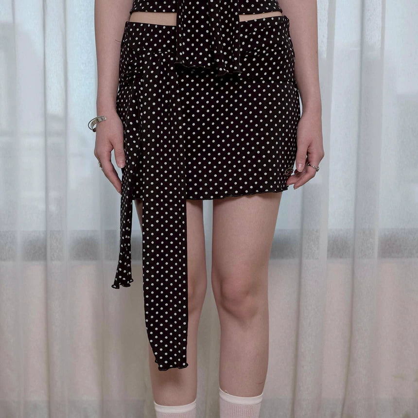Polly Mini Skirt (Black)
