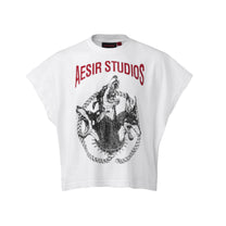 CERBERUS – Oversize Cropped Tank Top